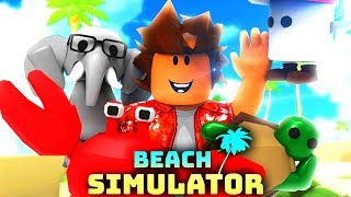 WE KOMEN JOB TEGEN OP HET STRAND?! | Roblox Beach Simulator