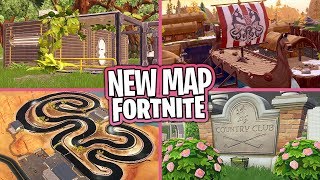 Fortnite Season 5 - NEW Map Locations (Lazy Links, Paradise Palms + Viking Town!)