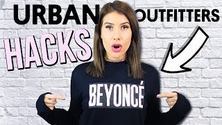 URBAN OUTFITTERS Clothing Hacks! Easy DIY Tumblr Clothes