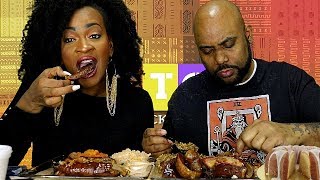 THE GREATEST BARBEQUE MUKBANG! GRANDMAMA MADE THIS!