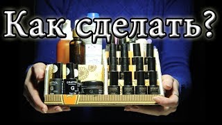 Органайзер для хранения гель лаков для ногтей своими руками из картона. Организация рабочего места.