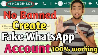 How to Create Whatsapp Account With Fake Number 2019 | Make Whatsapp Without Number | Fake Whatsapp