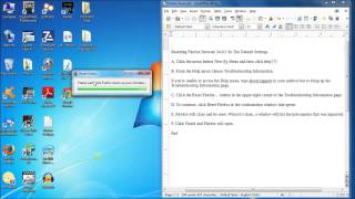 Resetting Firefox Browser To It's Default Settings