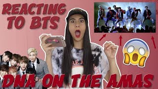 REACTING TO BTS "DNA" AMA PERFORMANCE FOR THE FIRST TIME | Just Sharon