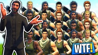 Fortnite Pros Get DESTROYED By Default Skins!