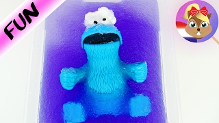 KOEKIEMONSTER NEEMT EEN GLIBBERBAD! Smelli Gelli Baff ruikt naar kauwgum! Speel met mij