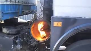 Как заводить МАЗ в мороз, тюнинг грузовиков своими руками