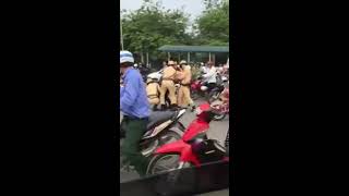CSGT trấn áp tội phạm.