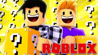 LUCKY BLOCK CHALLENGE DANS ROBLOX !!!