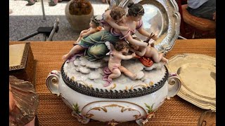 Путешествие во времени, Блошиный рынок, Антиквариат Винтаж Старинный фарфор и украшения