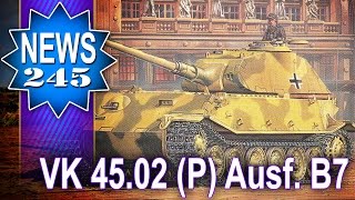 VK 45.02 (P) Ausf. B7 - NEWS - World of tanks