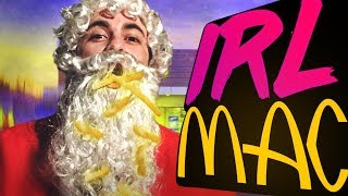 PAPA NOEL EN MCDONALDS