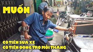 Ước mơ "nhỏ nhoi" của cặp đôi hoàn cảnh xin tiền sửa xe - bảo trợ tiền phòng trọ và mua xe lăn