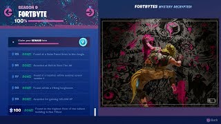 ALL 100 FORTBYTE LOCATIONS IN FORTNITE!