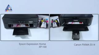 Сравнение Canon PIXMA E514 и Epson Expression Home XP-100