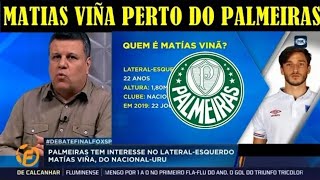 Matias Viña perto do Palmeiras