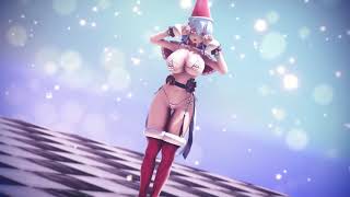 【MMD】サンタビキニのハクちゃん で 「スターナイトスノウ」