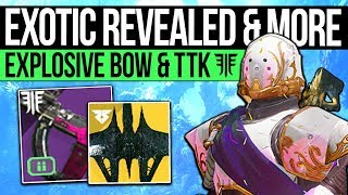 Destiny 2 News | THOUSAND WING EXOTIC & EXPLOSIVE BOW! New Quests, Time to Kill & DLC Gear Tracker