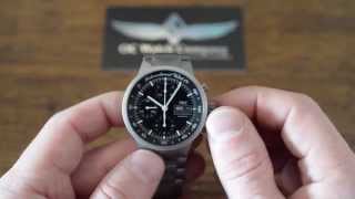 How To Set The Day Date Time IWC IW3707 GST Chronograph Watch OC Watch Company