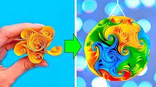 HEMEN YAPMAK İSTEYECEĞİNİZ 24 HARİKA KAĞIT SANATI || Kolay Origami Fikirleri ve Kendin Yap Fikirleri