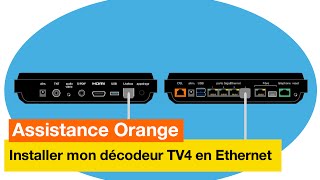 Assistance Orange - J'installe mon décodeur TV4 en Ethernet - Orange