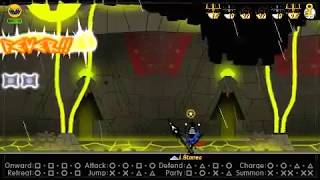 Patapon 3: Lv 40 Yarida soloing Eternal Archfiends and the other Vessel