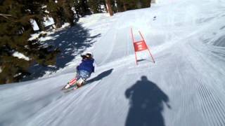 HD Followcam SG ski race training / camera & rig testing