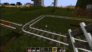 Полуавтоматическая Ж/Д станция  ч.2/2 [Уроки по Minecraft]