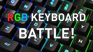 Razer Blackwidow Chroma v2 vs. Corsair K70 RGB Rapidfire