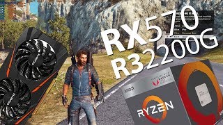 Just Cause 3 | Ryzen 3 (2200G) + RX 570 (4GB) 78fps!!!