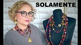 Авторская коллекция украшений SOLAMENTE - осень 2018 - Марина Михина
