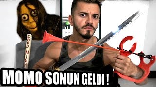 MOMO'yu YAKALAMAK !! ( NİNJA KILICI ve CARREFOUR MARKET HAZIRLIKLARI )