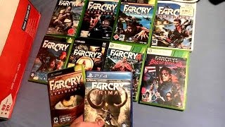 Far Cry Series Haul - Video Game Collection (2017)