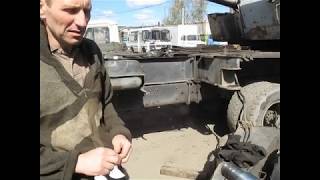 Ремонт гидравлической опоры (лапы) автокрана своими руками. Кран КС 35-75А.