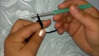 Apprendre le crochet  à la russe. Première maille Très facile et très rapide.