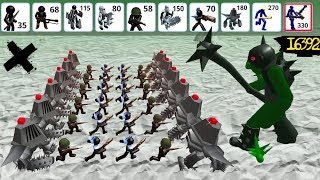 STICKMAN SIMULATOR ZOMBIE BATTLE - Walkthrough Gameplay Part 10 (Mod Android)