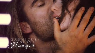 » hunger | gannicus & sibyl.
