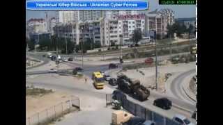 УКВ: російська військова техніка в Криму за 09.07.2015