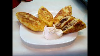 Картофельные зразы. Рецепт еды королей. (Potato pancakes / Zrazes))