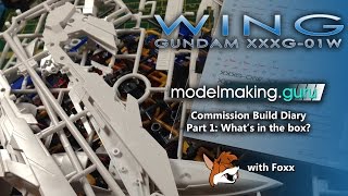Commission Diary: MG Wing Gundam XXXG-01W (EW) Part 1: What's in the box?