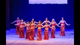 Группа Леди школа восточного танца Бисер Отчетный концерт 2019 ladies Mafia Восточные танцы Белгород