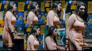 Hansika Motwani huge cleavage and Bouncing boobs..slow motion latest 2016