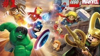 Прохождение Lego Marvel Super Heroes!Часть 1:Железный человек,Человек-паук и Халк.
