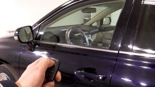 Реализации автозапуска на автомобилях LEXUS RX