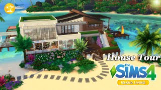 The Sims 4 - Modern Luxury Beach House (Giveaway Closed)  House Tour
