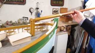 Le sloop d' Erquy,  la Sainte-Jeanne de Didier - Modélisme naval radiocommandé voile RC