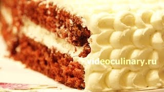 Торт Красный бархат - Рецепт Бабушки Эммы