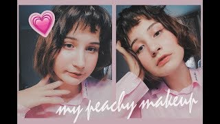 ♥ My Peachy MakeUp ♥ азиатский макияжик