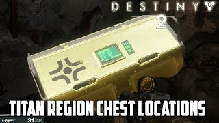 Destiny 2 Titan Region Golden Chest Locations