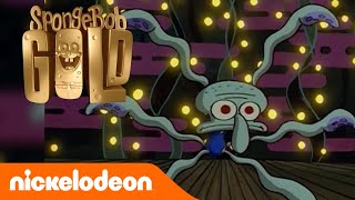 Spongebob Gold | Lo spettacolo di Squiddy | Nickelodeon Italia
